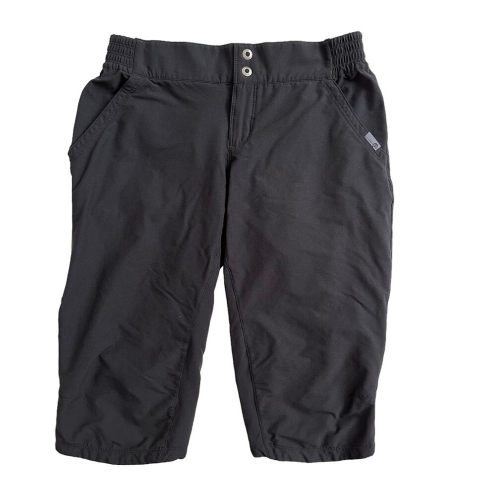 Mountain Hardwear Womens Capri Hiking Pants Size 2 Black Cropped